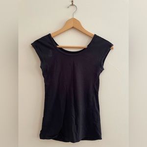 Downeast basics, black short sleeve tshirt, xx-small